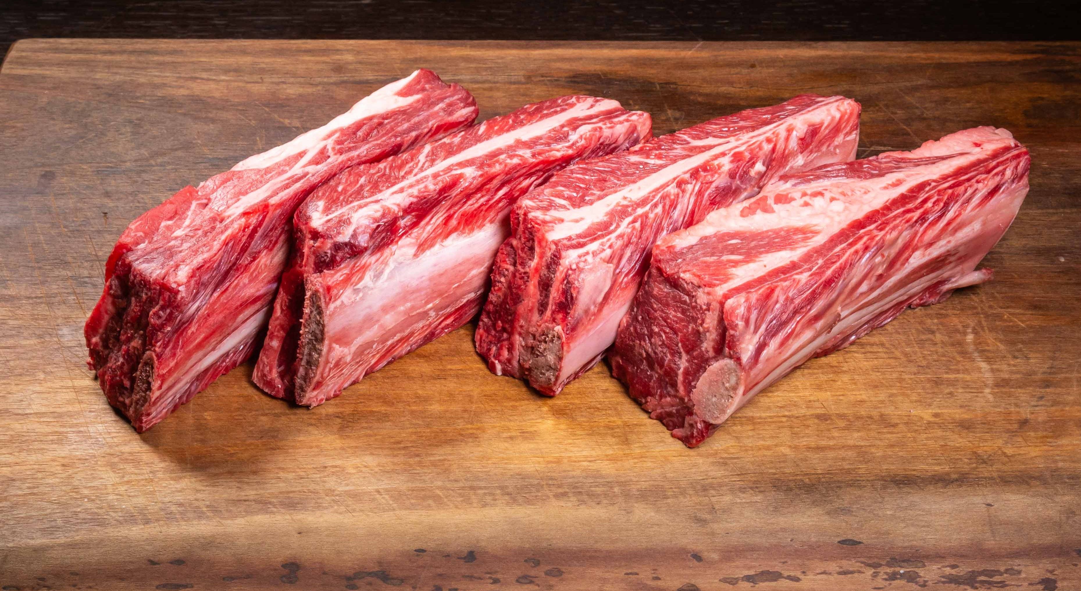 Square Cut Short Rib English Style Short Ribs Short Rib Bones – Celeplate